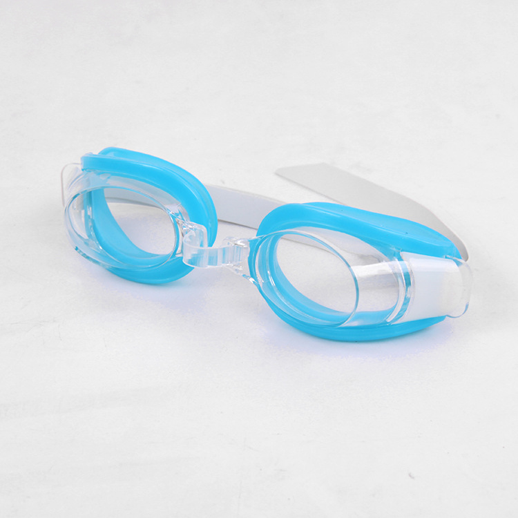 Picture of Manufacturer in Stock Wholesale High-Definition Flat Large Frame Waterproof and Anti-Fog Swimming Goggles Unisex Swimming Goggles