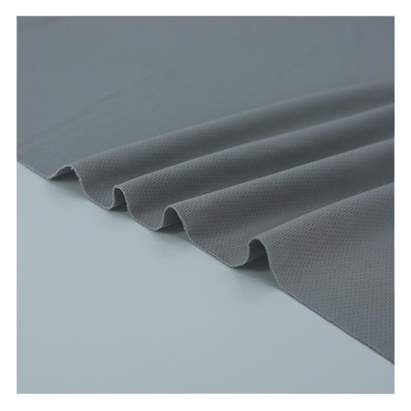 180g small star cloth quick-drying bird's eye mesh polyester knitted sports T-shirt fabric polyester knitted fabric spot