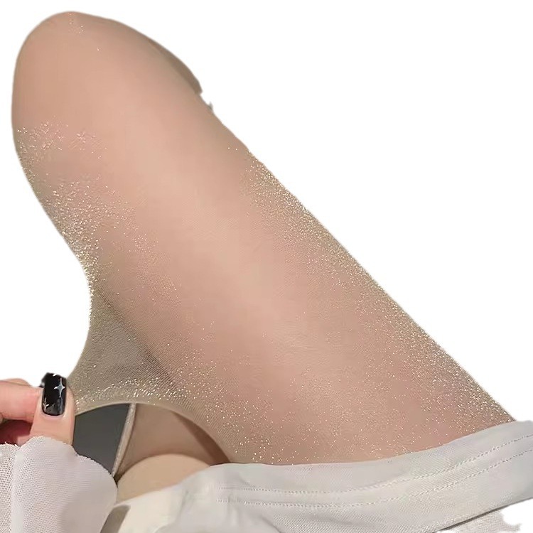 Picture of Pearlescent Stockings, Bright Silk, Ultra-Thin, Oily, Gypsophila, Bright Mercerized, Sexy, Pure Desire, Summer New Style, Popular Hot Style