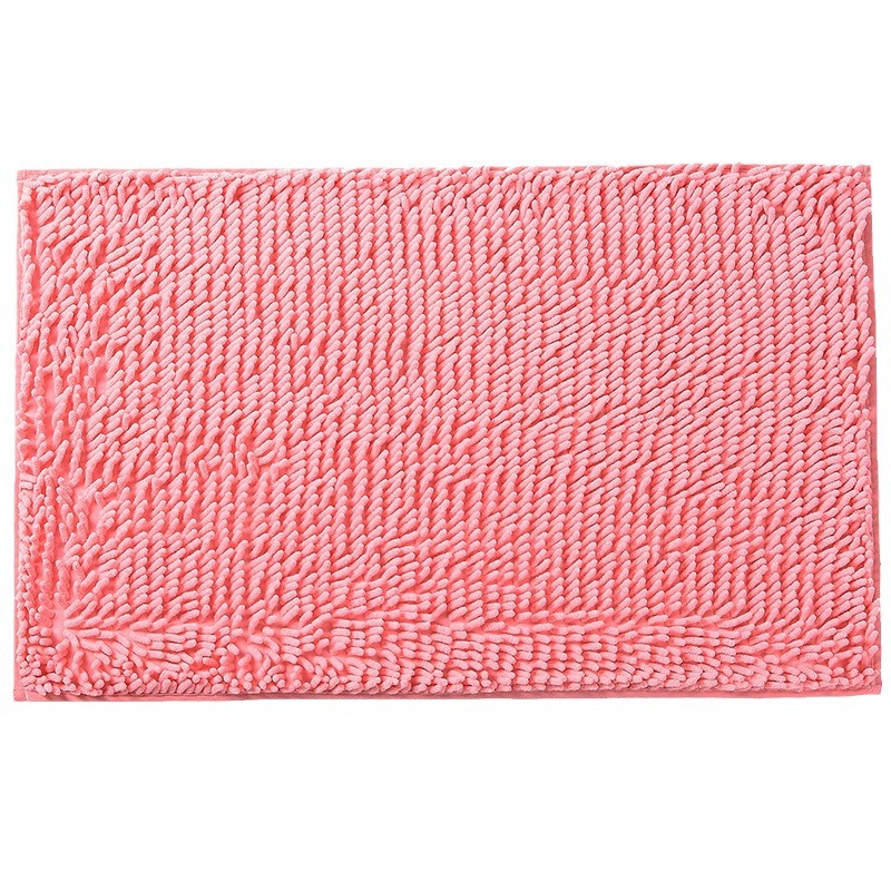 Picture of Floor Mats Wholesale Chenille Long Hair Floor Mats Bedroom Kitchen Living Room Carpet Bathroom Entrance Water-Absorbent Non-Slip Floor Mats