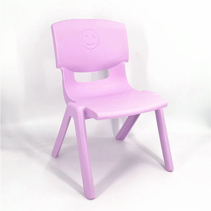 Thickened Plastic Chair Household Kidsren's Chair Cartoon Small Bench Low Stool Kindergarten Back Chair Baby Learning Table and Chair