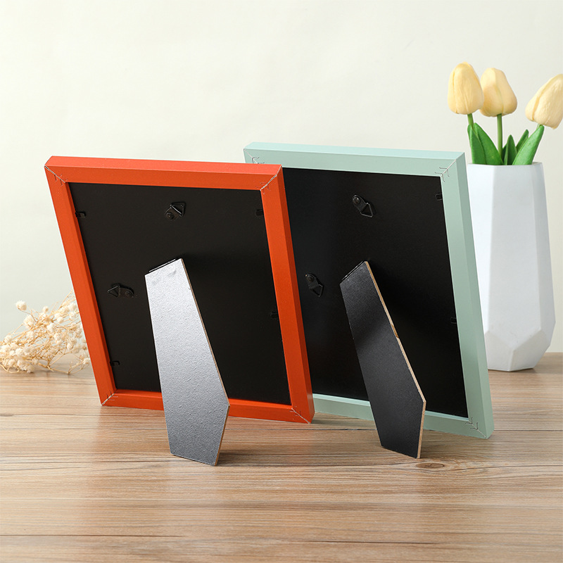 Picture of Large Size Wooden Photo Frame Table Wholesale 567 Inch 8inch 10inch Framed Picture Frame Retro A4A3 Wall Hanging Photo Wall