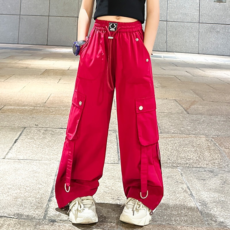 Picture of Girls' autumn overalls 2024 spring and autumn new big children's white pants suit girls fashionable trousers