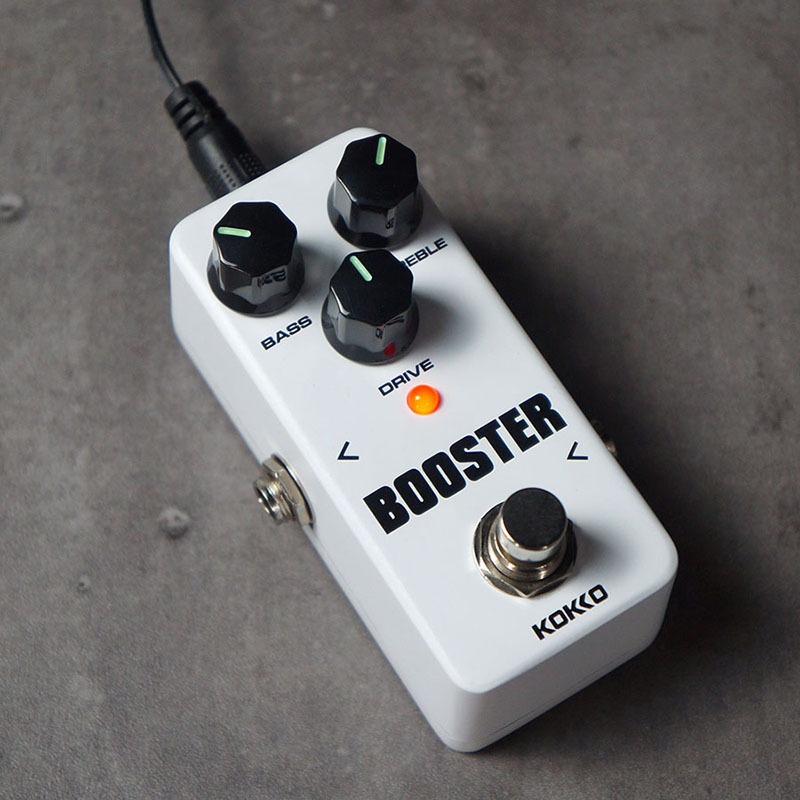 KOKKO incentive BOOSTER single effect device electric guitar overload clear Fader BOOST volume enhancement
