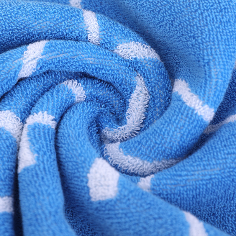 Picture of Cotton sports towel printed custom logo double-sided cotton 25*110cm sports towel hook outdoor sweat
