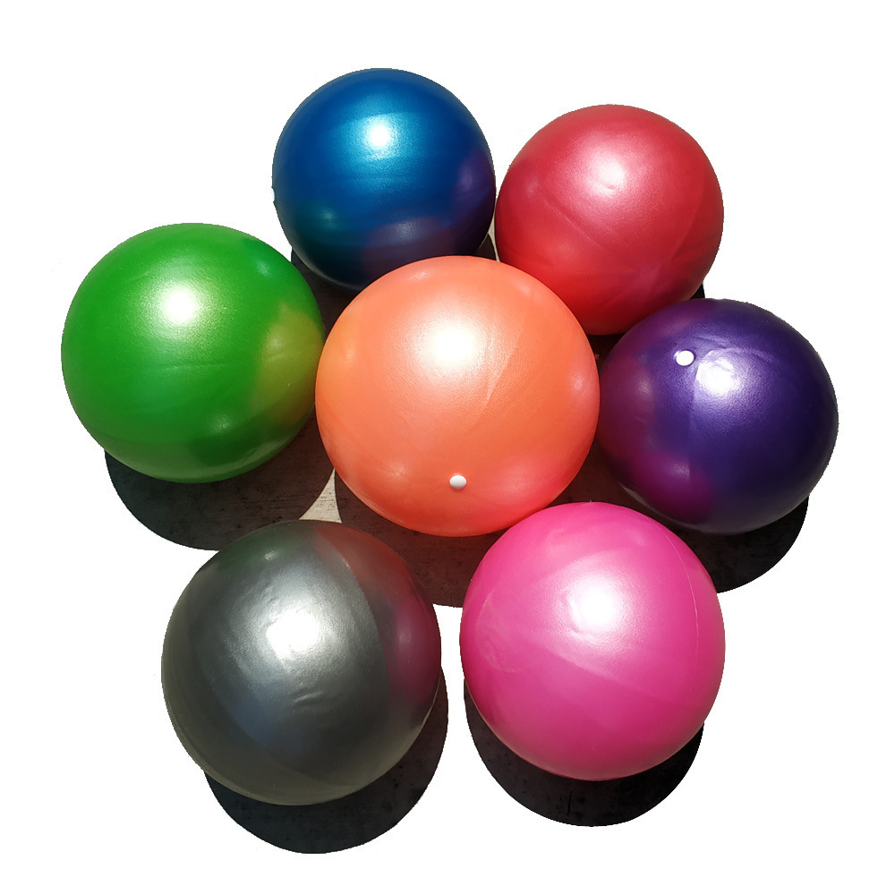 Picture of Yoga ball frosted thick explosion-proof clip back ball straw ball gymnastics ball fitness ball 25cm pilates ball wholesale