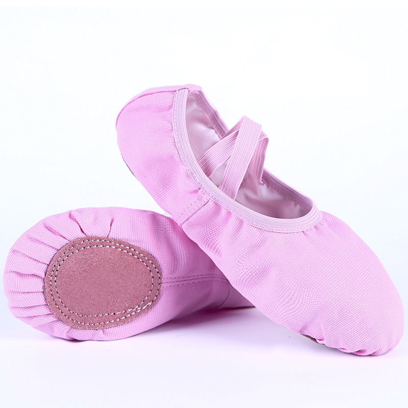 Picture of Si Tang lace-free dance shoes women's soft-soled exercise shoes adult yoga shoes cat claw shoes ballet shoes body shoes