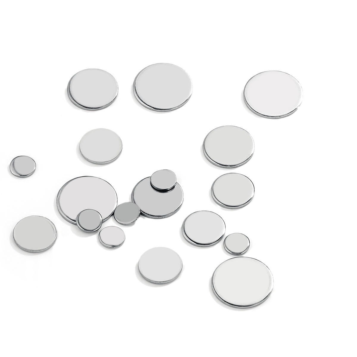 Picture of Stainless Steel Disc Non-Porous Round Carved Tail Plate Pendant Marking DIY Production Welding Material Jewelry Accessories