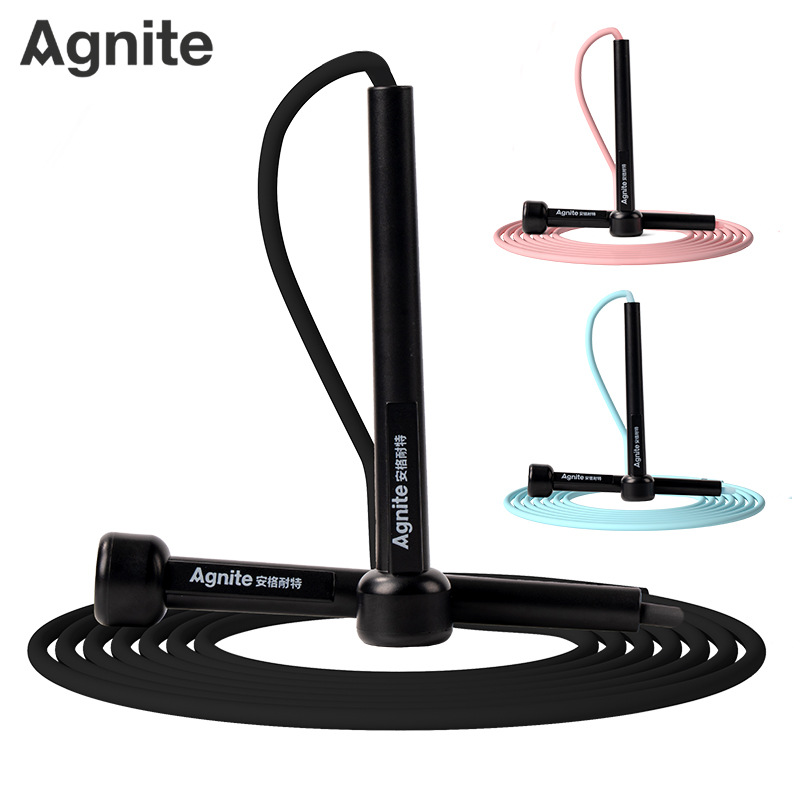 Deli Angette F4122_PVC Skipping Rope Skipping School Student Growth Adjustable Physical Training Plastic