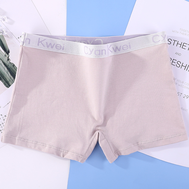 Picture of 4025 Women's Boxer Briefs Women's Cotton Girls' Briefs Women's Large Size Chubby Girls Student's Boxer Shorts Head Women