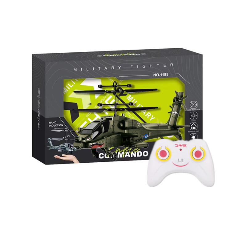 Picture of Tiktok induction helicopter hand induction remote control aircraft children's toy aircraft stall hot sale charging wholesale