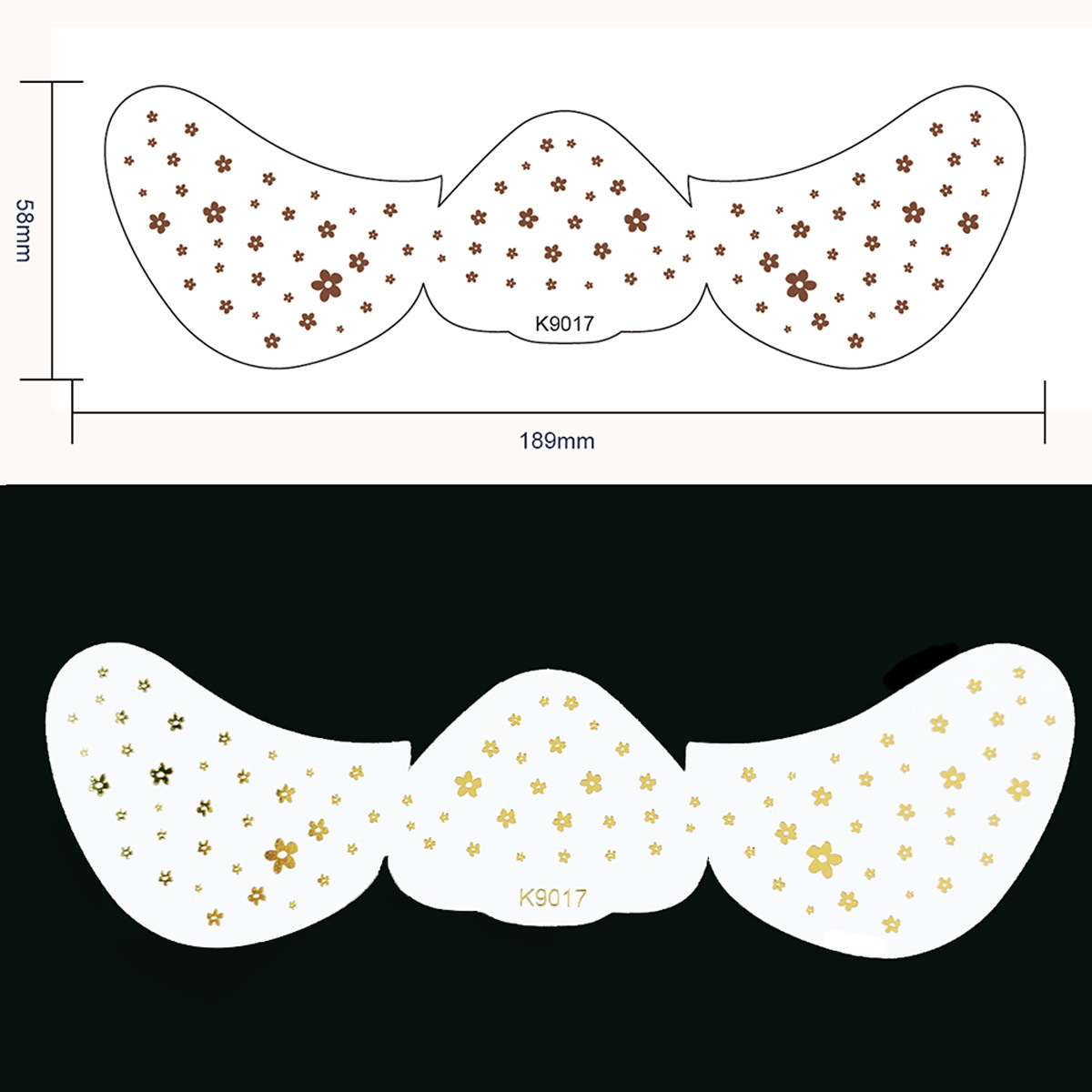 Picture of Special-shaped bronzing freckles stickers face makeup stickers tattoo stickers Freckle sticker