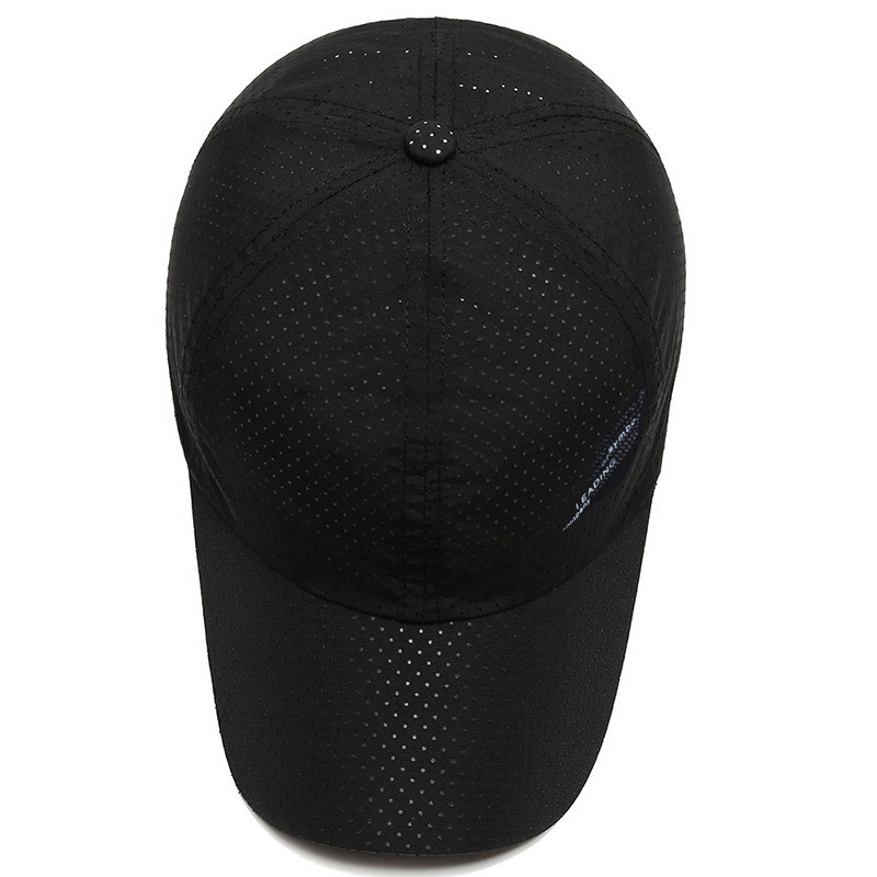 Picture of Hat summer new breathable perforated quick-drying cap men's fishing sunscreen baseball cap riding travel sports cap