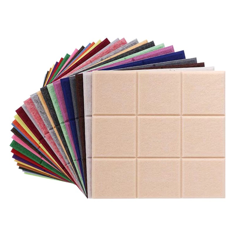 Manufacturer Supplies Nine-Grid Felt Wall Stickers, Photo Wall Background Wall Stickers, Kindergarten Artwork Display Boards, Message Boards for Cross-Border Use