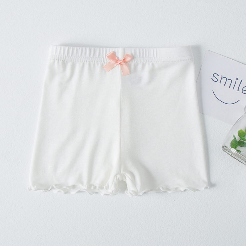 Picture of Girls' Safety Pants Summer Children's Thin Modal Insurance Pants Baby's Anti-running Light 3-point Pants Children's Shorts