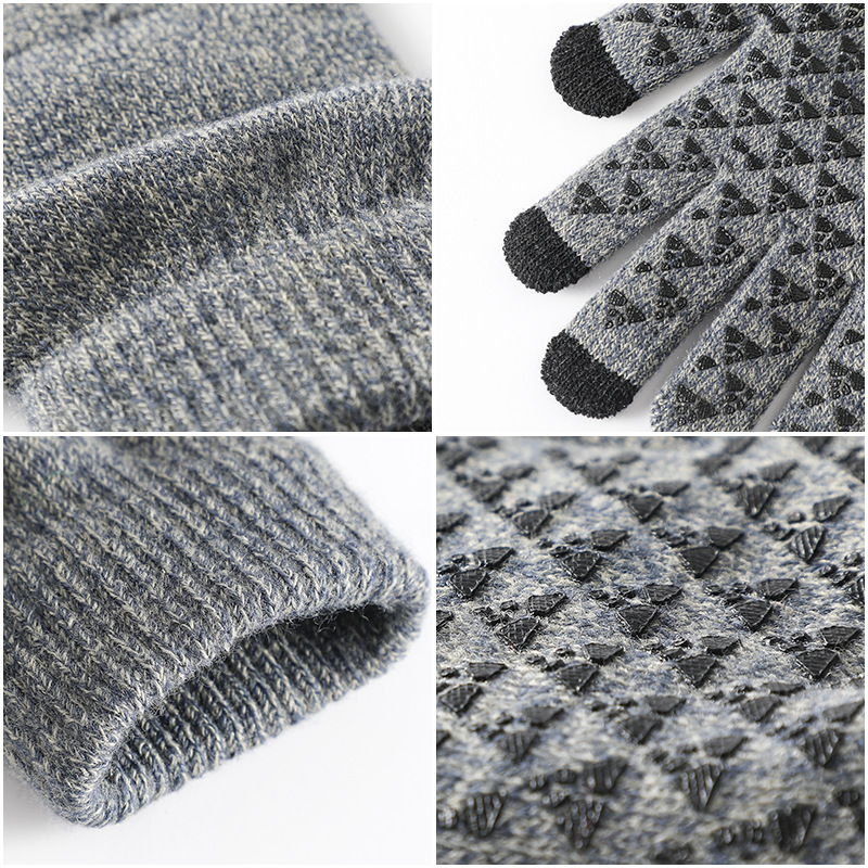 Picture of Amazon Knitted Gloves Men's and Women's Winter Gloves Couple's Warm Wool Game Touch Screen Chicken Gloves