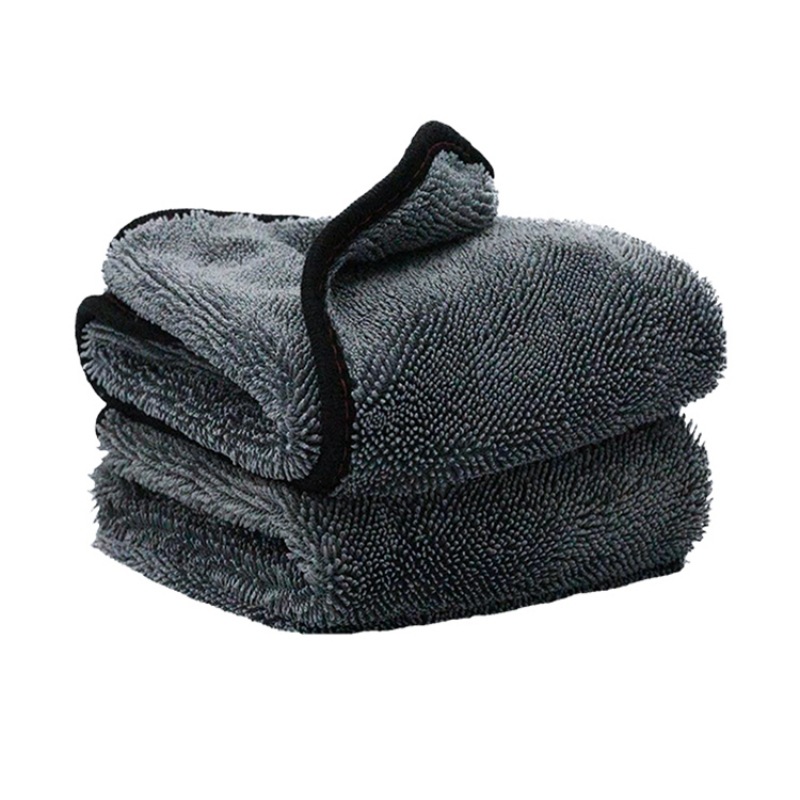 Picture of Korean Microfiber Pigtail Towel Car Wash Towel Car Wipe Cloth Absorbs Water and Does Not Shed Lint, Traceless Water Collection Towel