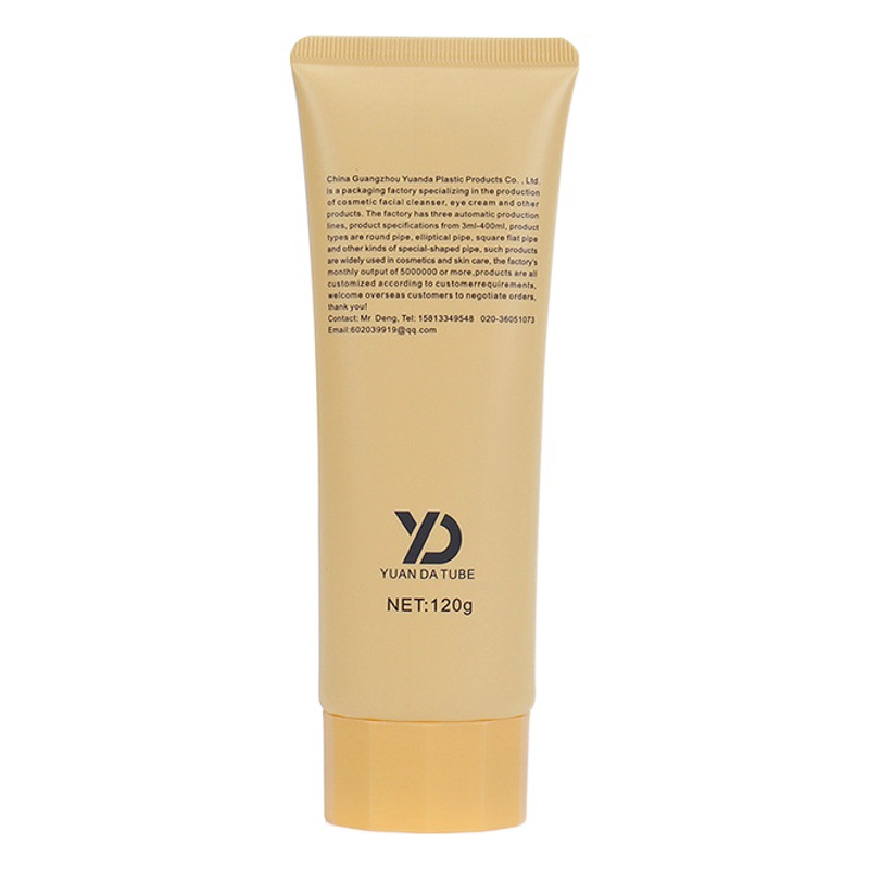 Guangzhou manufacturers 4Omm oval cap hose facial cleanser hair mask scrub depilatory cream massage cream sunscreen hose
