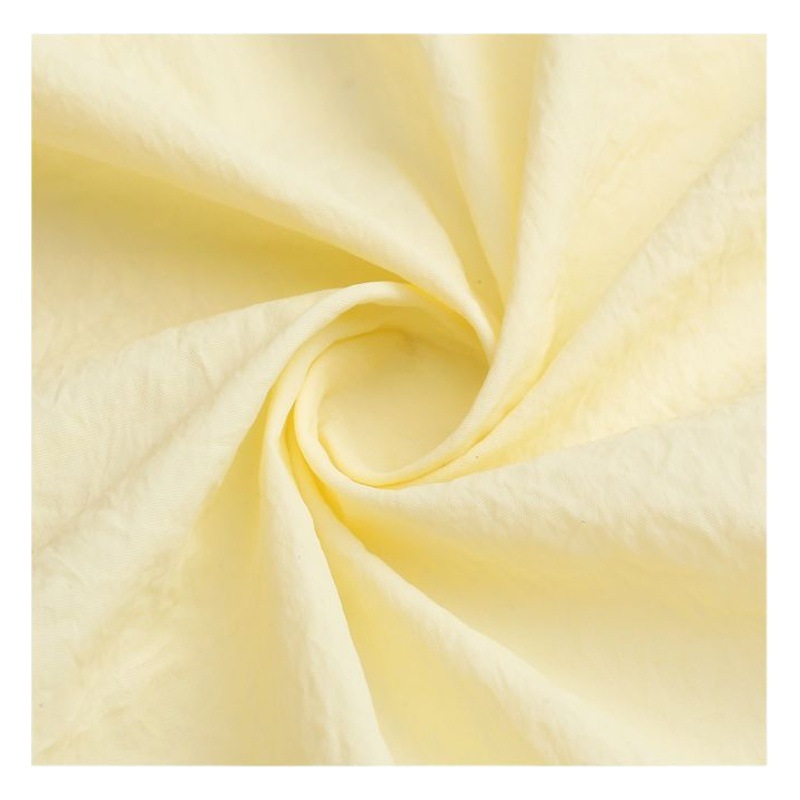 Shenghui UPF50 Sunscreen Clothing Fabric 40d Nylon High Density Wrinkle Nylon Spun Anti-UV Anti-splash Water Cloth