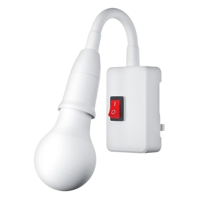 Cross-border supply universal lamp holder European gauge lamp holder socket lamp plug-in hose with switch E27 screw socket
