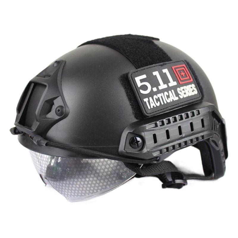 FAST helmet MH No hole goggles version game CS rail helmet military fan helmet light tactical helmet