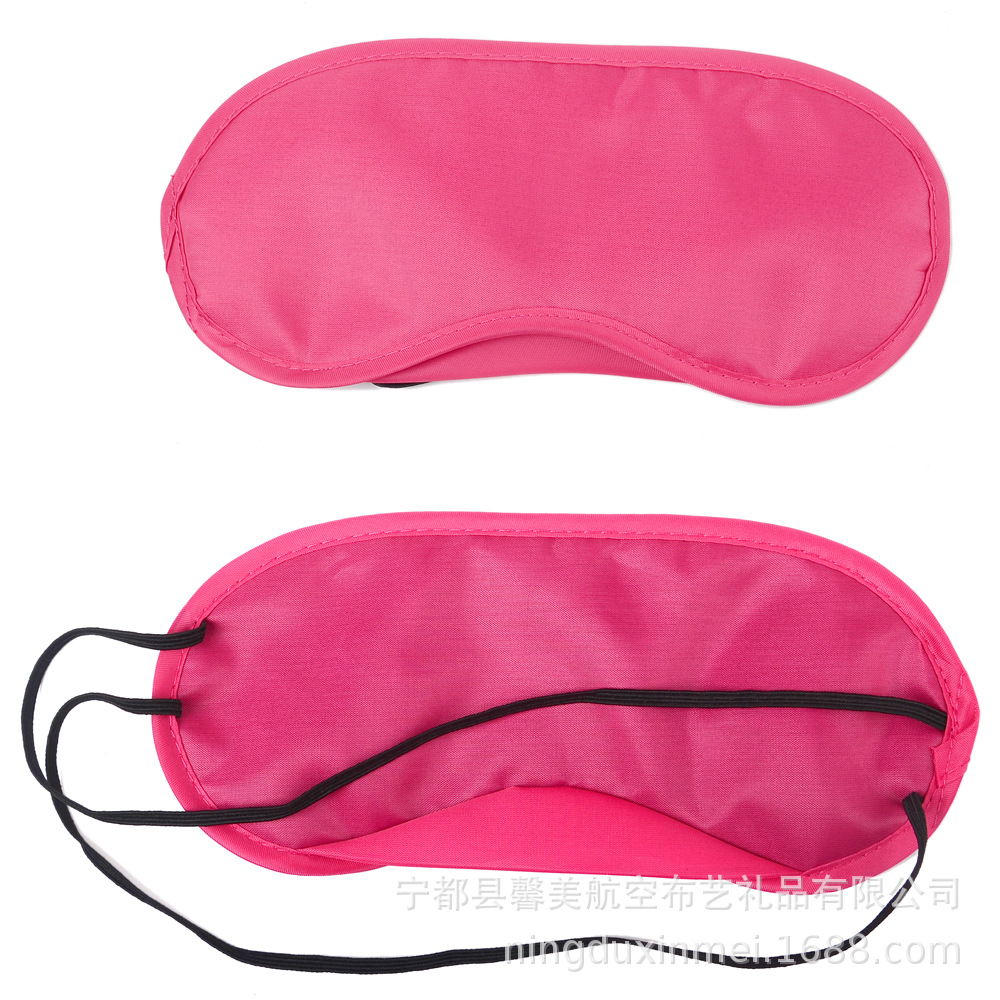 Picture of Shading breathable eye mask polyester eye mask tile packaging expansion training activity sleep eye mask gift wholesale