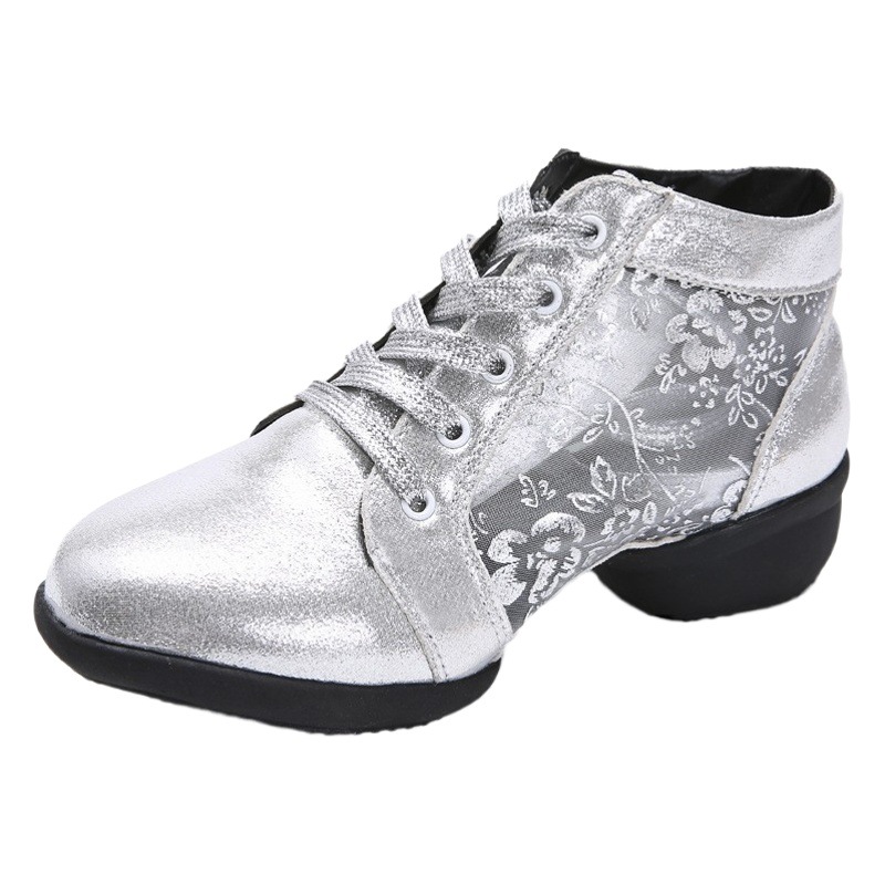 New Spring and Summer Dance Shoes Women's Mesh Breathable Dance Shoes Square Dance Shoes Adult Hollow Soft Bottom Dance Shoes