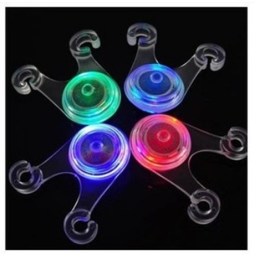 Mountain bike warning tail light tube light cushion spoke light silicone lamp riding equipment accessories