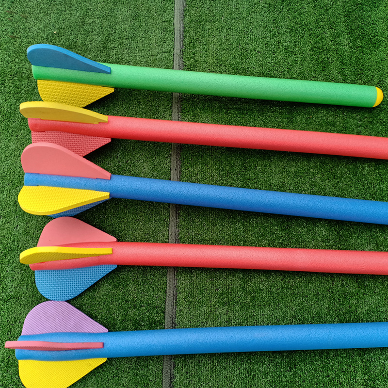 Picture of Soft Javelin with Whistle Fun Throwing Torpedo Javelin Power Ring Cross Jumping Mat Track and Field Soft Sports Hurdle