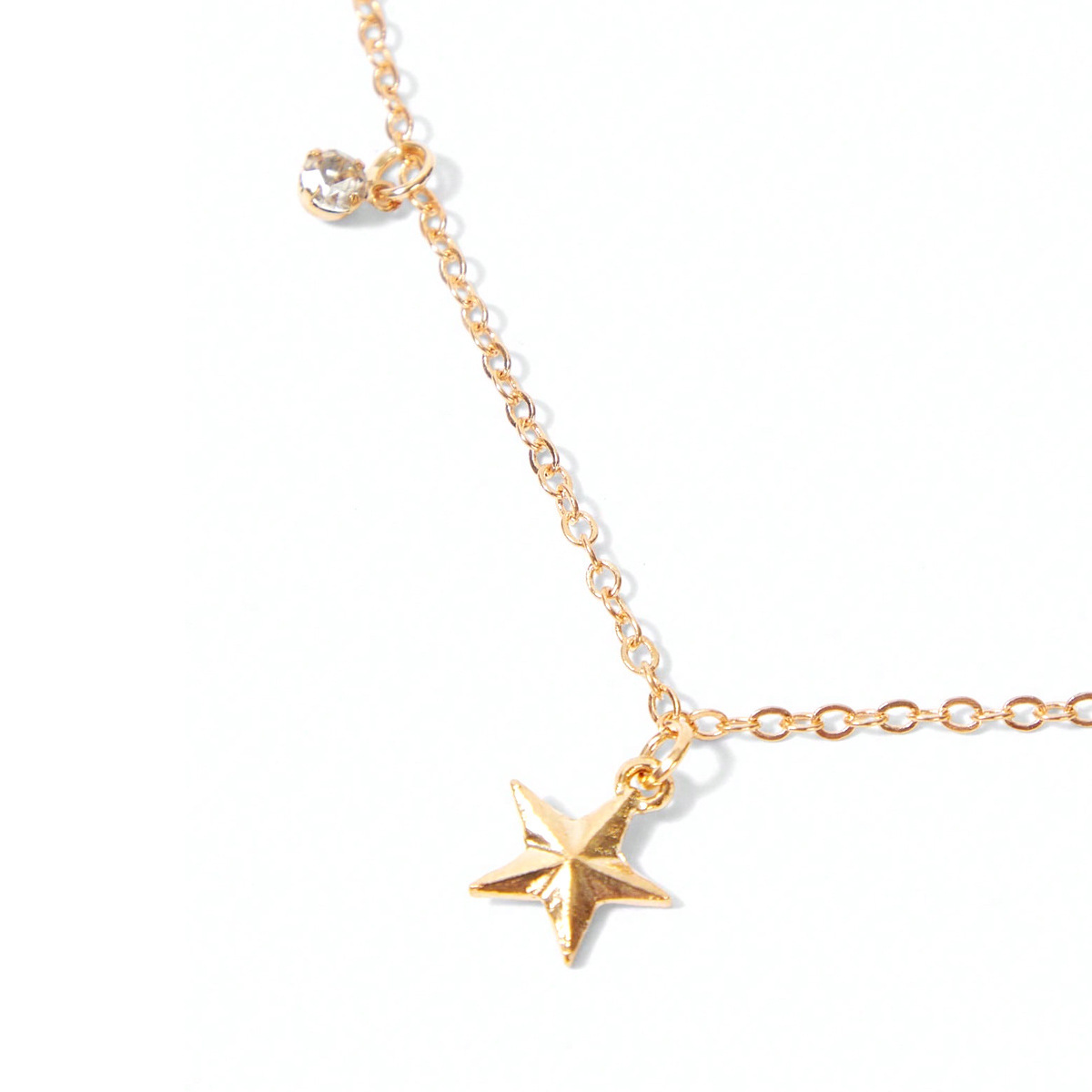 Picture of European and American cross-border jewelry sexy hot girl beach pendant body chain simple rhinestone five-pointed star tassel waist chain woman