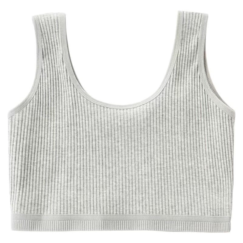Picture of Girls' Intimates Development Period Girls Big Kidsren's Vest Students Primary School Students Pure Cotton Girls Adolescent Kidsren's Bra