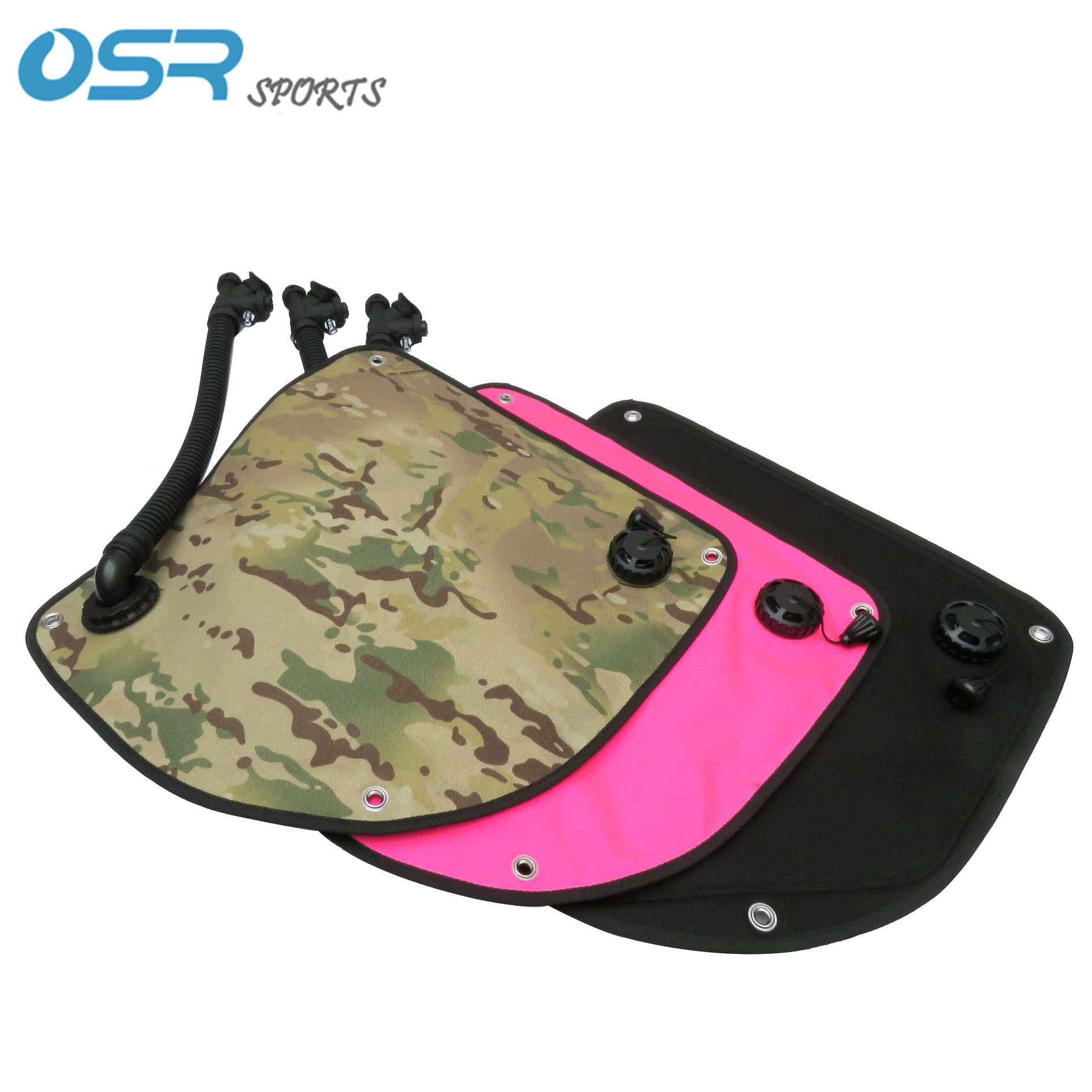 Technical Diving Side Hanging Airbag Triangular Side Hanging Close-Fitting Nylon