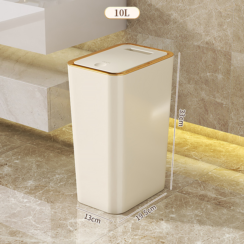 Picture of Trash Can with Lid, Household Toilet, Kitchen, Accessible Luxury, High-End Bathroom, Large Trash Can, Starting from One Piece