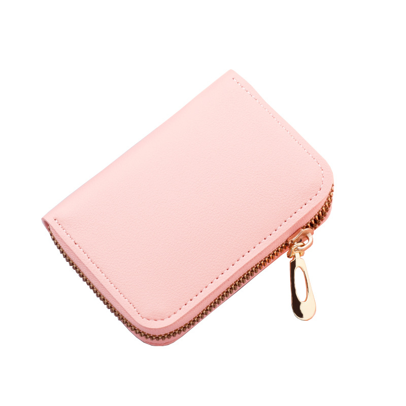 Picture of Women's Organ Zipper Card Bag Multi-card ID Bag Multi-functional Coin Purse Credit Card Bag Mini Men's Simple