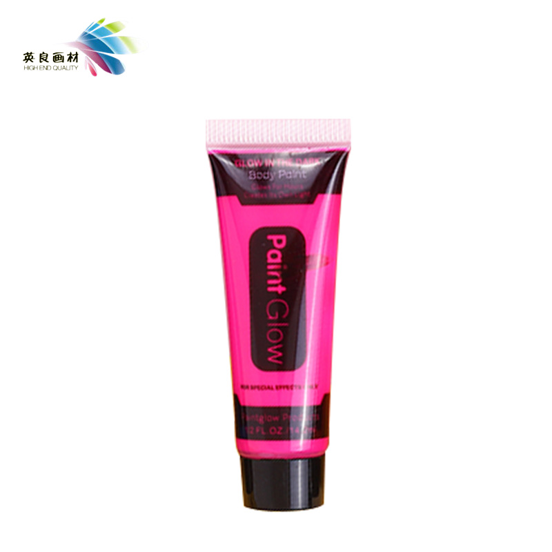 Picture of Cross-border water-based fluorescent face paint fluorescent paint hand-painted paint Halloween face painting diy paint wholesale
