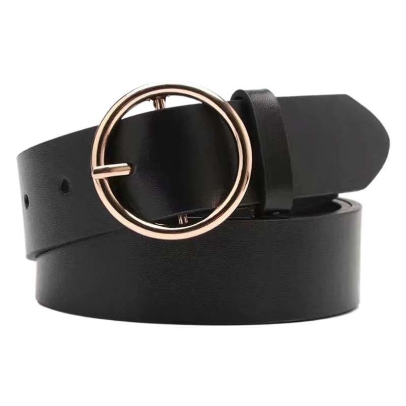 Separate Packaging Women's Belt Korean-style All-match pu Leather Belt Women's Imitation Cowhide Stall Needle Buckle Thin Belt