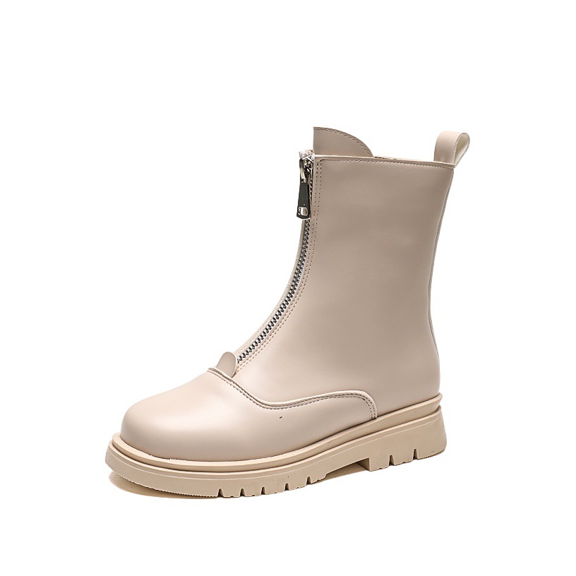 Girls' Boots 2025 Spring & Fall Mid-Calf Boots Kidsren's Velvet Short Boots Princess Catwalk Performance Boots Versatile