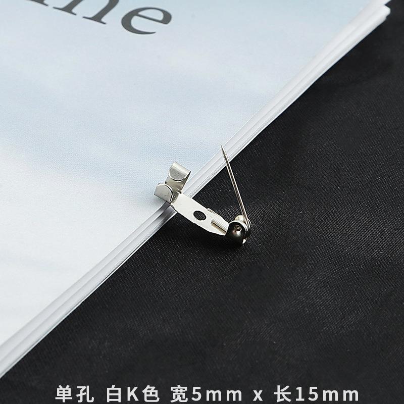 Picture of Cross-border Hot Sale High Quality Special Price Safety Badge Clothes Metal Simple Pin Brooch Handmade DIY Jewelry Accessories