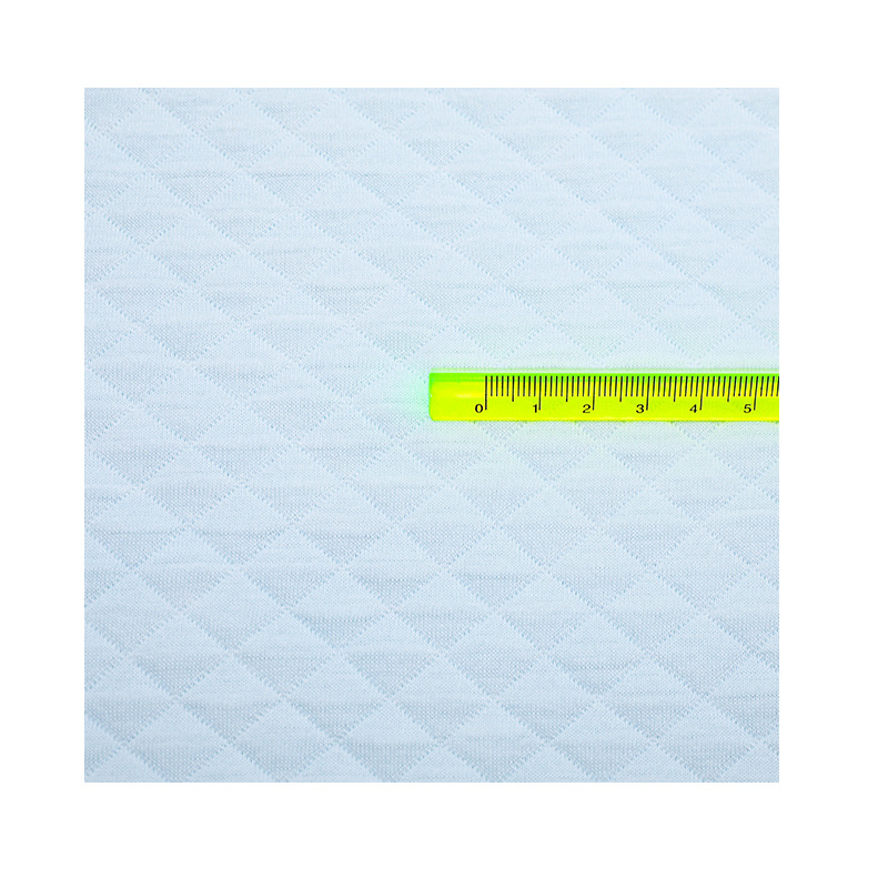Picture of 320g cotton jacquard air cotton fabric baby knitted warm cotton fabric cotton insulation pad fabric