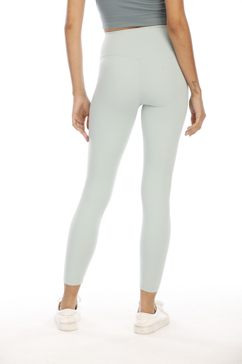 Picture of Double-sided Scrub Naked Sense No T-line Fitness Sports Pants Running Tight Pants High Waist Hip Yoga Pants for Women