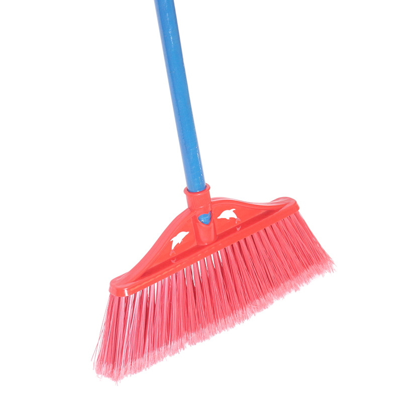 Picture of Origin supply Weijie plastic open wool silk daily durable broom broom wholesale can be equipped with steel handle iron handle wooden handle