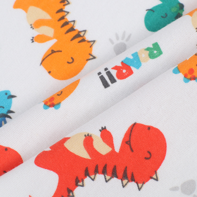 Picture of Baby Fabric 40S Cotton Printed Cotton Wool Knitted Double-sided Fabric Fabric Home Clothes Baby Clothes Fabric