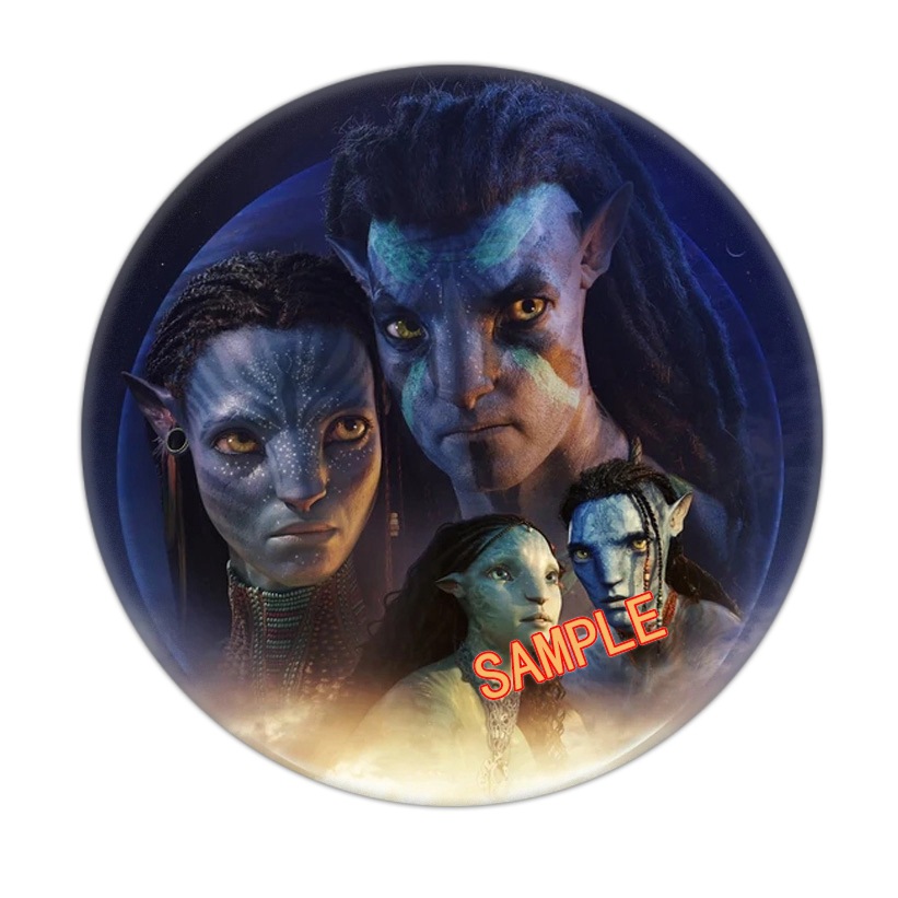 Picture of New Avatar 2 Movie Surrounding Badge Yum Tinplate Brooch 1-36