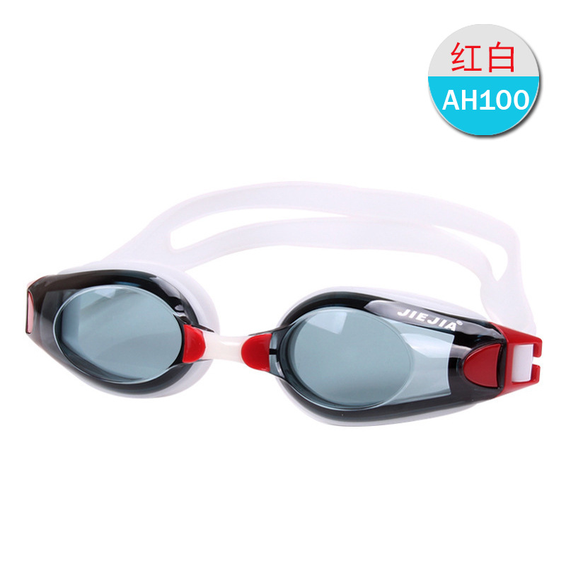 Picture of Jiejia swimming goggles wholesale adult flat light myopia swimming glasses AH100 classic waterproof anti-fog swimming goggles