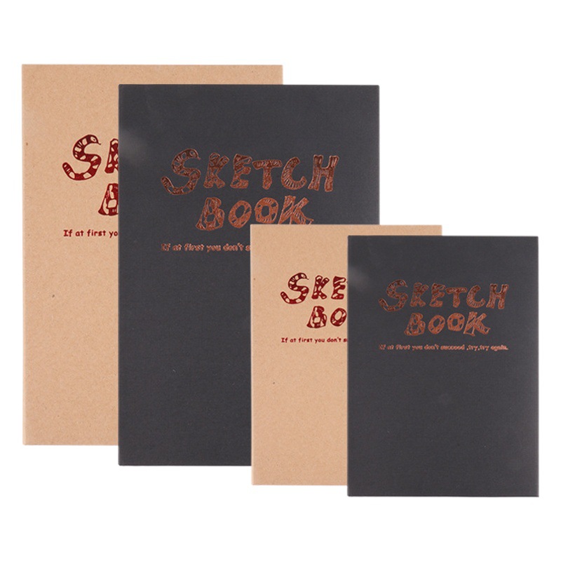 Potentate Zunjue A5 Sketchbook A4 Sketchbook Painting Book Blank Thickeneded 120 Sheets 240 Pages for Art