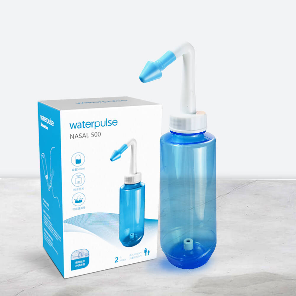 Picture of Waterpulse Kidsren's Adult Nasal Irrigator Nasal Wash Pot Nasal Wash Bottle Nasal Wash Salt Saline Spray Can Be Oem