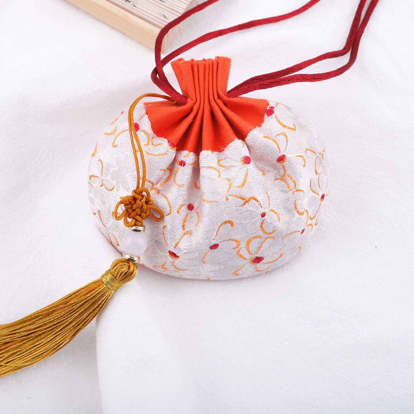 Picture of Carry-on antique sachet sachet empty bag Dragon Boat Festival Wormwood sachet Chinese style purse Hanfu accessories manufacturers