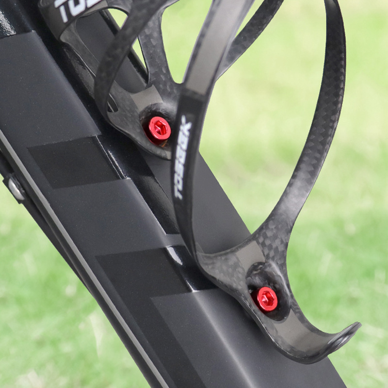Picture of MUQZI bicycle water bottle holder screw mountain dead fly Road folding car water bottle M5 * 15MM aluminum alloy