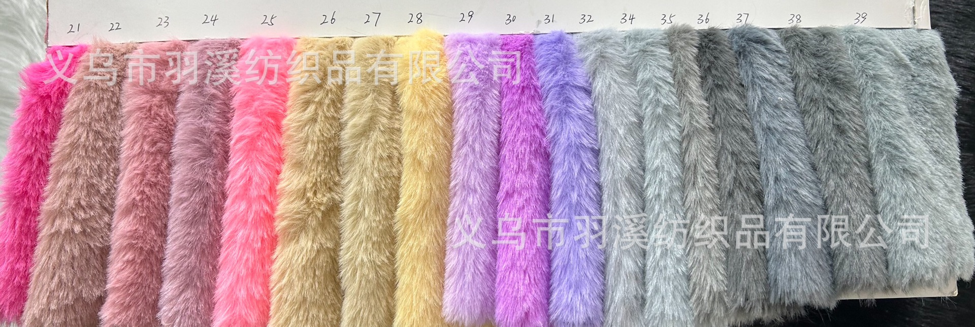 Picture of Imitation Rex Rabbit Hair Encryption 10mm Solid Color Hair-free Doll Soft DIY Plush Doll Hair Ring Plush Toy