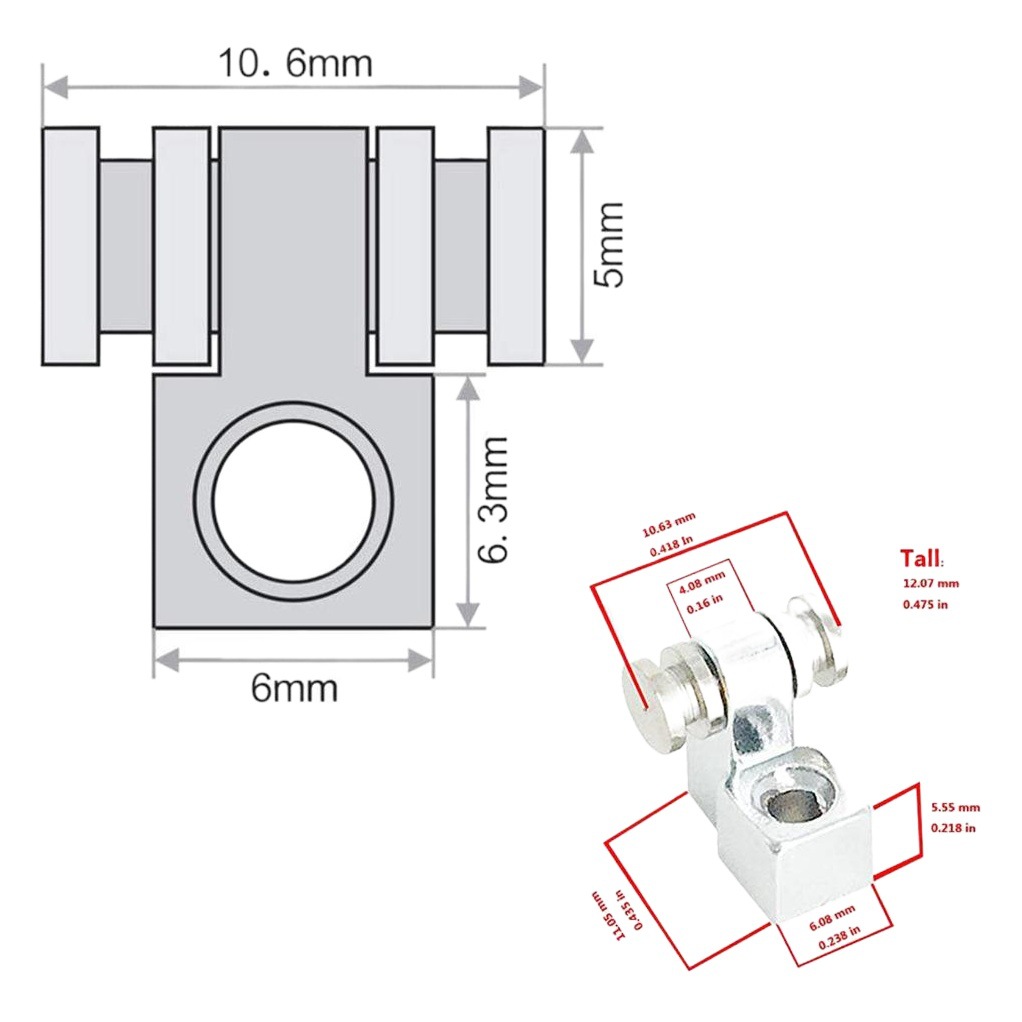 2 electric guitar strings ball press string buckle holder for Fenders Strat Tele ST TL